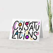 Gefeliciteerd Quirky Letters