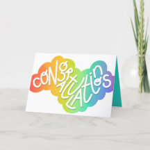 Gefeliciteerd Rainbow Quirky Font