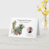 Gefeliciteerd Real Estate Photo Business Note Kaart (Gele Bloem)