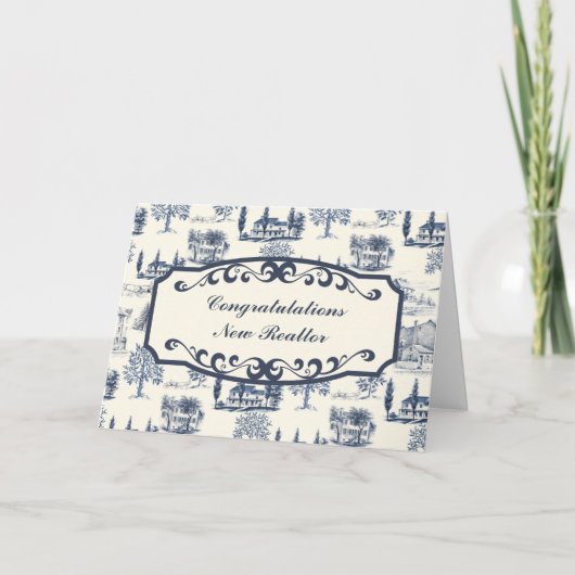 Gefeliciteerd Realtor's Licence Kaart (Voorkant)