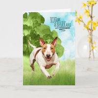 Gefeliciteerd reBARKable Bull Terrier Hond