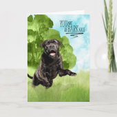 Gefeliciteerd reBARKable Cane Corso-hond Kaart (Voorkant)