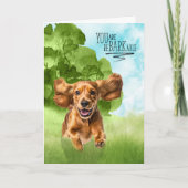 Gefeliciteerd reBARKable Cocker Spaniel Hond Kaart (Voorkant)