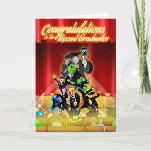 Gefeliciteerd Recente afgestudeerden (geen jaar) K Kaart