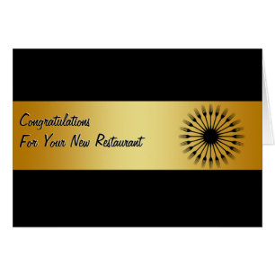 Gefeliciteerd Restaurant Nieuw Visitekaartje