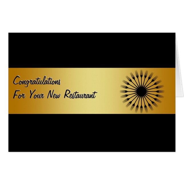 Gefeliciteerd Restaurant Nieuw Visitekaartje (Voorkant Horizontaal)