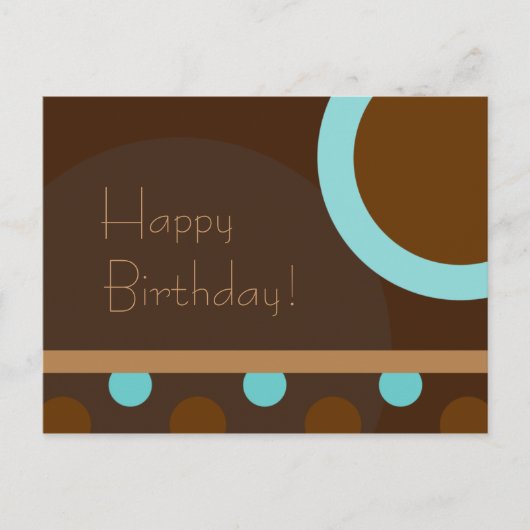 Gefeliciteerd! Retro 103 Briefkaart (Voorkant)