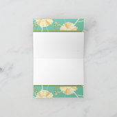 Gefeliciteerd - Retro Art Deco Parfumed Garden Kaart (Binnen)