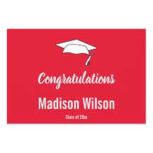 Gefeliciteerd Rood & Wit Afstudeerder Naam Afstude