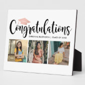 Gefeliciteerd Roos Gold 3 Foto 2025 Afstuderen Fotoplaat (Zijkant)