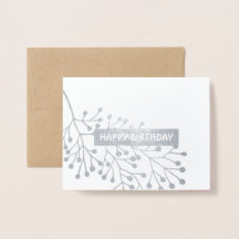 Gefeliciteerd. Roze Botanische Waterverf Luxe