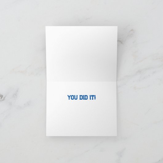 Gefeliciteerd Runner Kaart (Binnen)