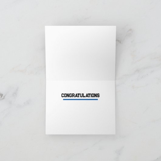 Gefeliciteerd Runner Kaart (Binnen)