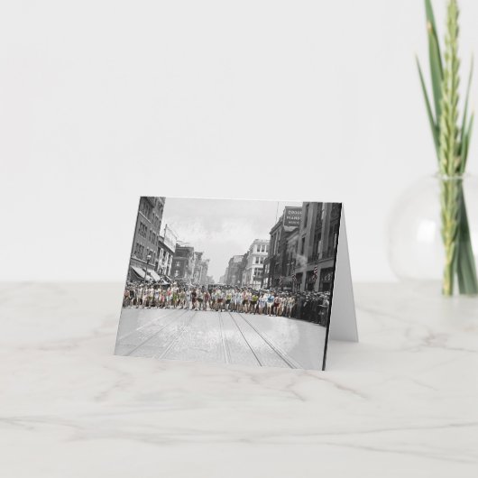 Gefeliciteerd Runner Kaart (Voorkant)