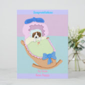 Gefeliciteerd, Saint Bernard Kaart (Staand voorkant)