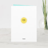 Gefeliciteerd Schitter Helder Kaart (Achterkant)