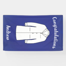 Gefeliciteerd School of Medicine White Coat Spandoek