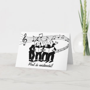 Gefeliciteerd Schotten Gaelic Meal do naidheachd Kaart