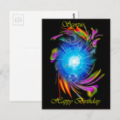 Gefeliciteerd Scorpio Briefkaart (Voorkant / Achterkant)