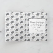 Gefeliciteerd Senior Afstuderen Photo Afstuderen Kaart (Binnen)