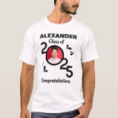 Gefeliciteerd Senior Class Afstuderen Afstuderen T-shirt (Voorkant)
