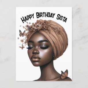 Gefeliciteerd Sista zwarte meisjes magie melanine  Briefkaart