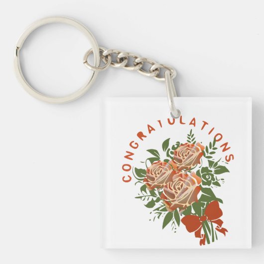 Gefeliciteerd Sleutelhanger (Voorkant)