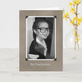 Gefeliciteerd Smarty Pants Funny Afstuderen Kaart (Gele Bloem)