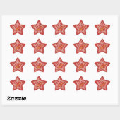 Gefeliciteerd Someone verjaardag Ster Sticker (Vel)