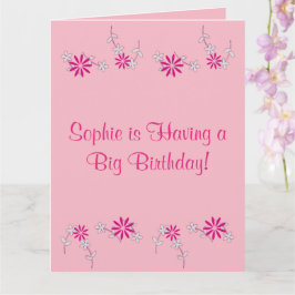 Gefeliciteerd Sophie! (Naam) Kaart