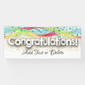 Gefeliciteerd Spandoek (Horizontaal)