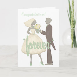 Gefeliciteerd speciale dag bruiloft kaart