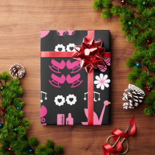 Gefeliciteerd Stalk Delivery Twin Girls Cadeaupapier