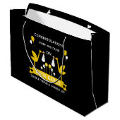 Gefeliciteerd Stalk Delivery Twins Groot Cadeauzakje (Achterkant Gekanteld)
