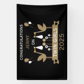 Gefeliciteerd Stalk levering van tweeling Spandoek (Verticaal)