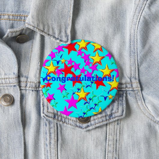Gefeliciteerd Star Button (In situ)