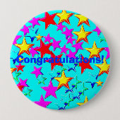 Gefeliciteerd Star Button (Voorkant)