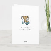 Gefeliciteerd, Steenbok! Wenskaart Kaart (Achterkant)