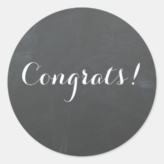 Gefeliciteerd! sticker
