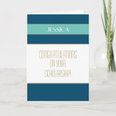 Gefeliciteerd studiebeurs kaart (Voorkant)