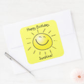 Gefeliciteerd, Sunshine! Sticker (Envelop)