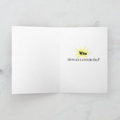 Gefeliciteerd Super Guy Kaart (Binnen)