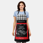 Gefeliciteerd tante Sonogram Baby komt eraan Schort (Gedragen)