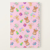 Gefeliciteerd Teddybeer Roze Notitieboek (Achterkant)