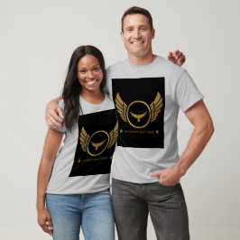 Gefeliciteerd tekst Gouden Adelaar Vleugels afbeel T-shirt