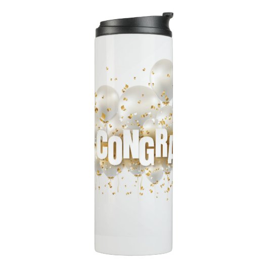 Gefeliciteerd Thermosbeker (Gedraaid links)