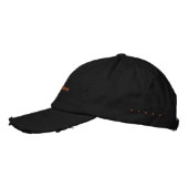 Gefeliciteerd Threads Vervuild Chino twill-Hoofdde Geborduurde Pet (Links)