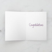 Gefeliciteerd Toast Card Kaart (Binnen)