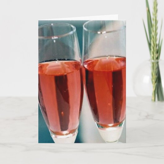 Gefeliciteerd Toast Kaart (Voorkant)