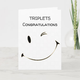 ***GEFELICITEERD***** TRIPLETS*** KAART